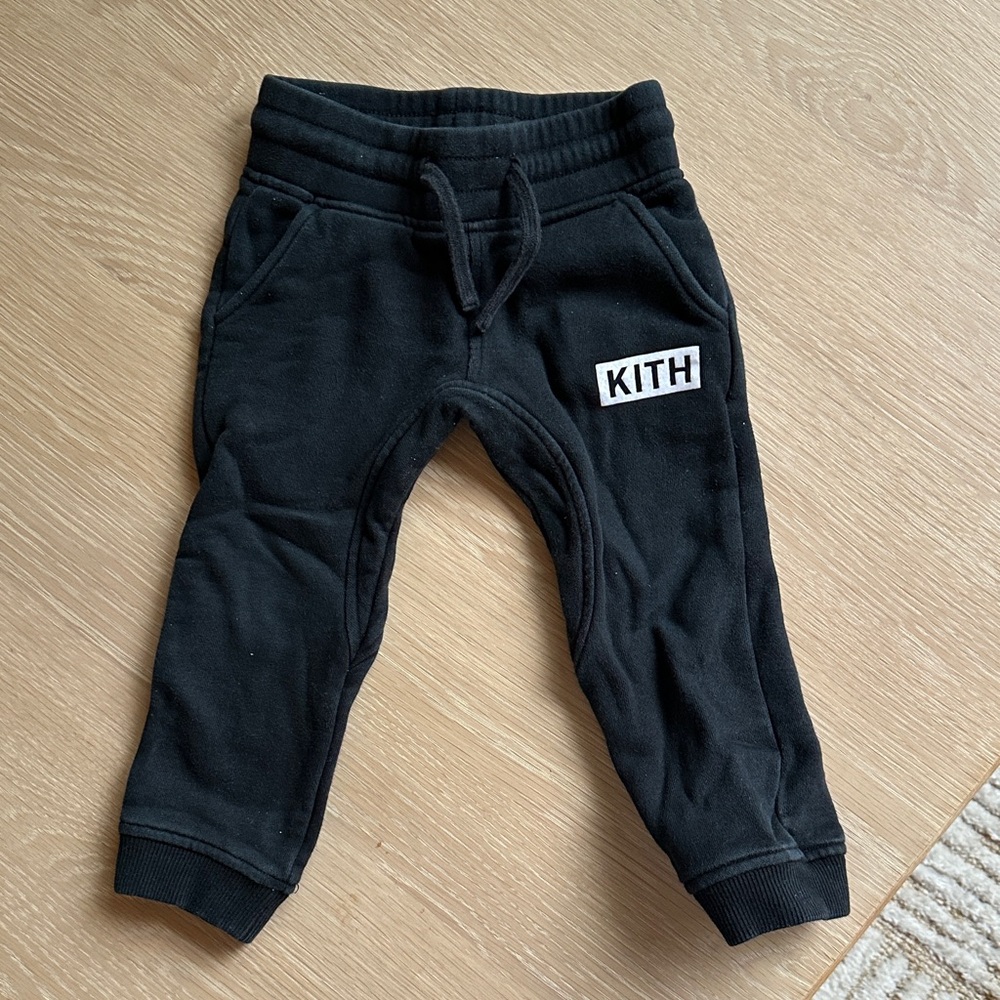 Kith Kids Black Sweatpants